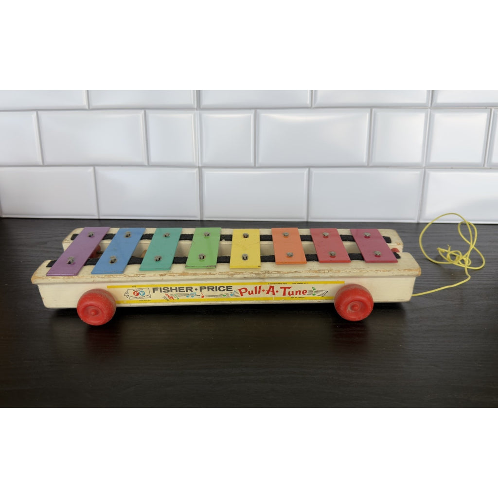 Vintage Fisher-Price Pull-A-Tune Xylophone #870 (1964–1978)