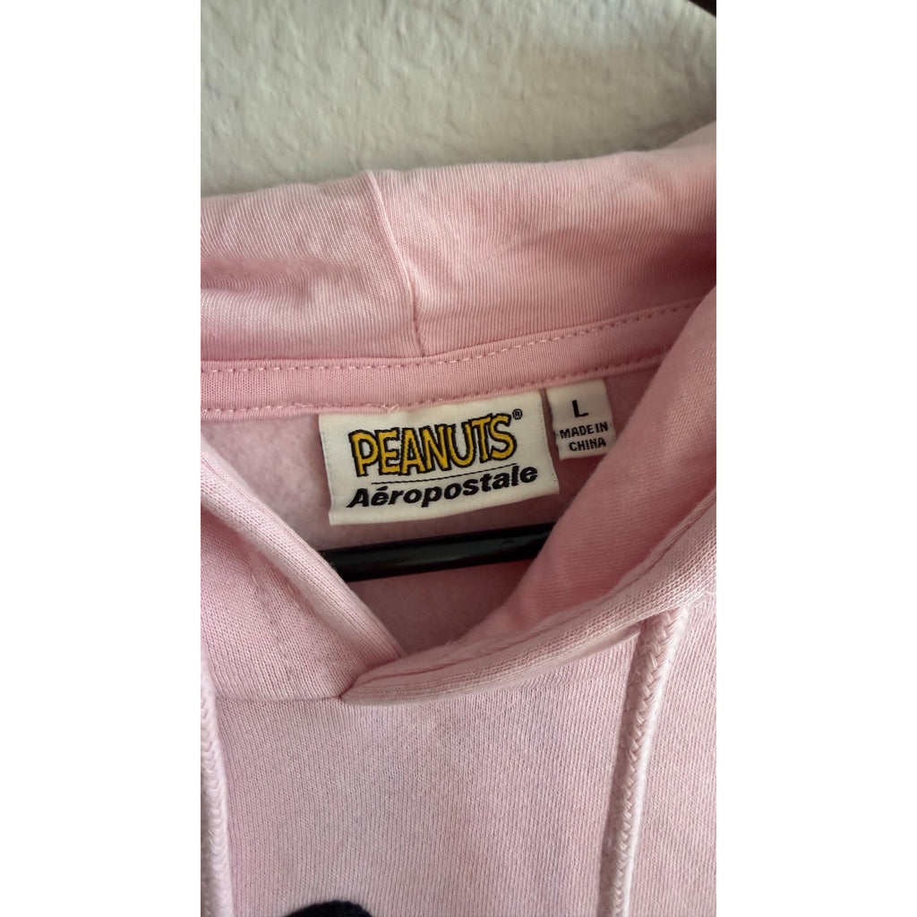 NEW Peanuts® Aéropostale Snoopy Pullover Hoodie Adult Large