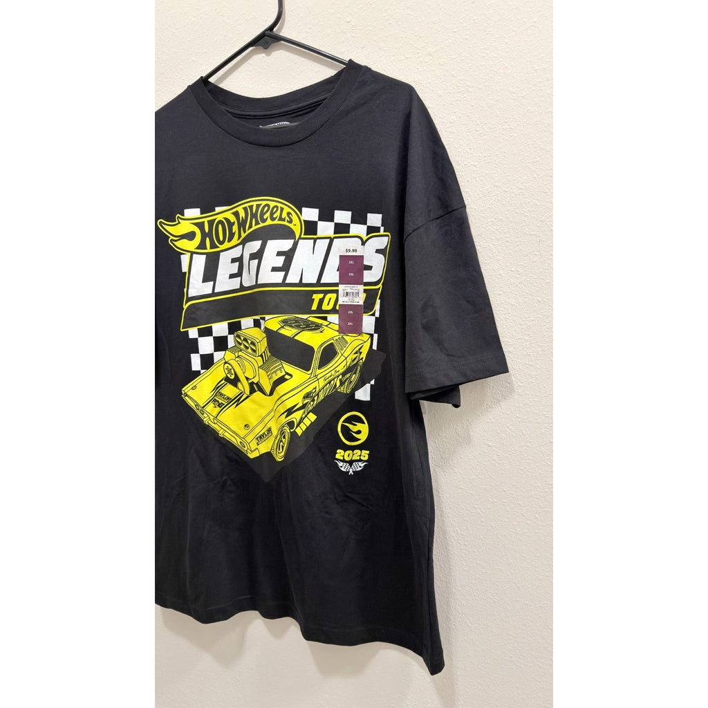 Hot Wheels Legends Tour 2025 T-Shirt - Men's XL - NWT