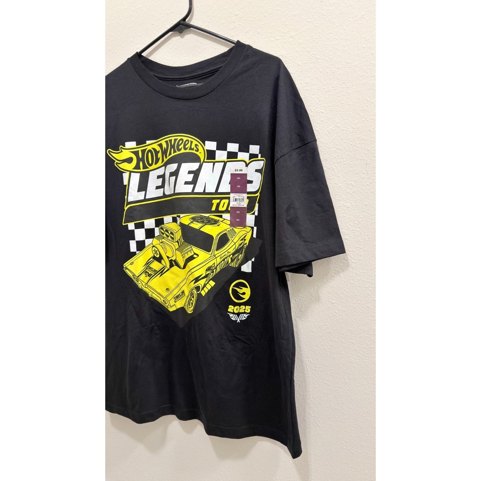 Hot Wheels Legends Tour 2025 T-Shirt - Men's XL - NWT