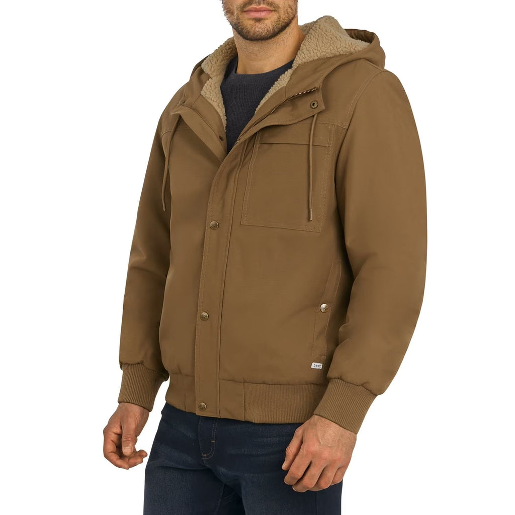 NWT Lee Men's Oxford Workwear Bomber Jacket – Large