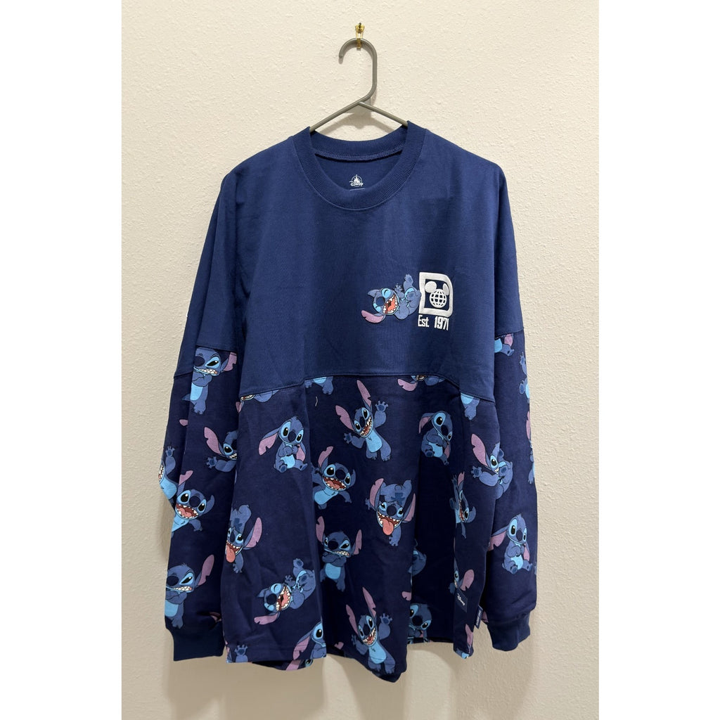 Disney Parks x Spirit Jersey Walt Disney World Stitch All Over Large