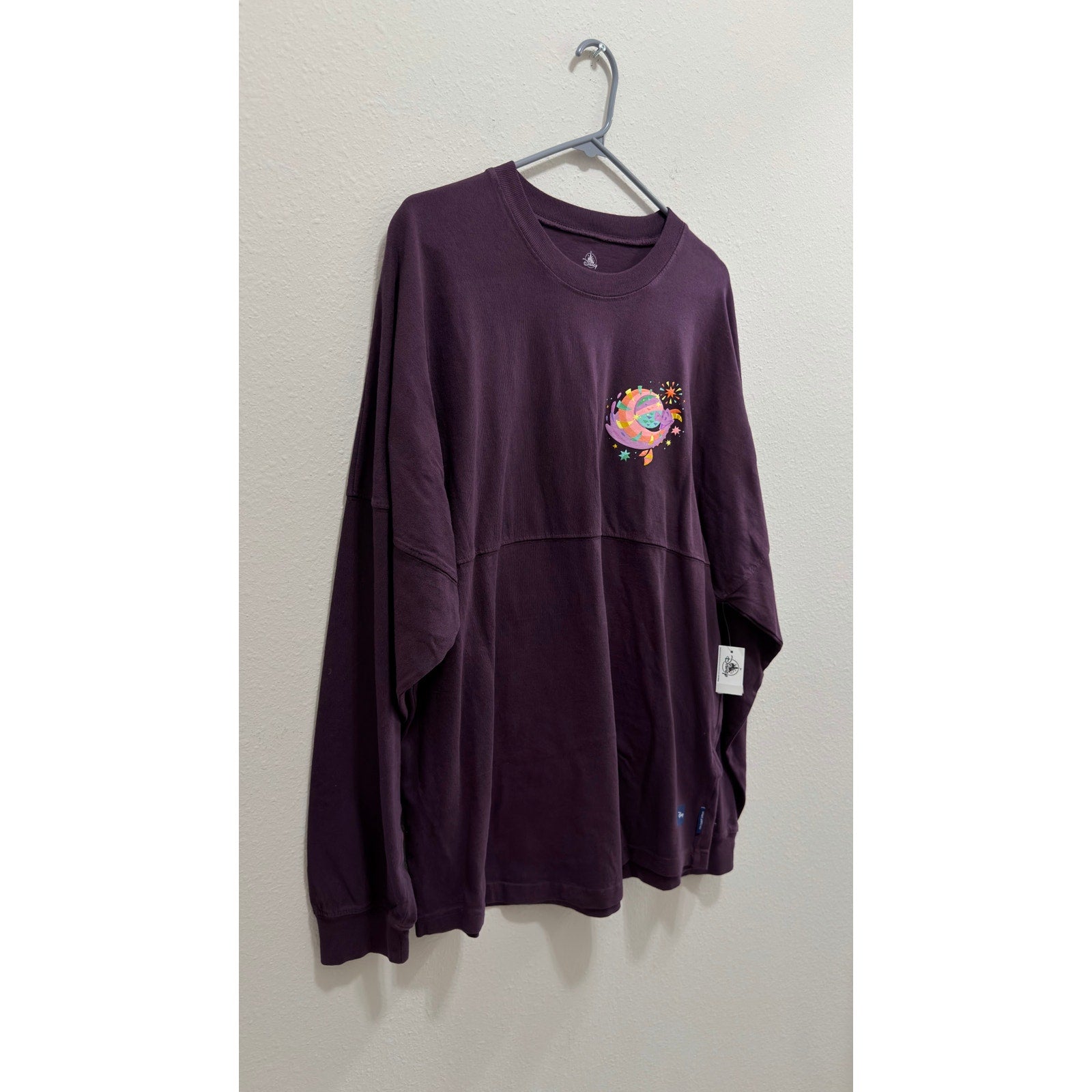 Disney 2025 Epcot Festival of the Arts Figment Purple Spirit Jersey Large NWT