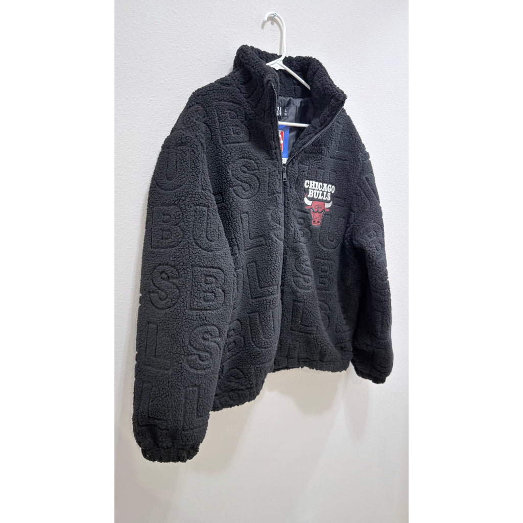 NWT Primark x NBA Chicago Bulls Fleece Zip Jacket - Large