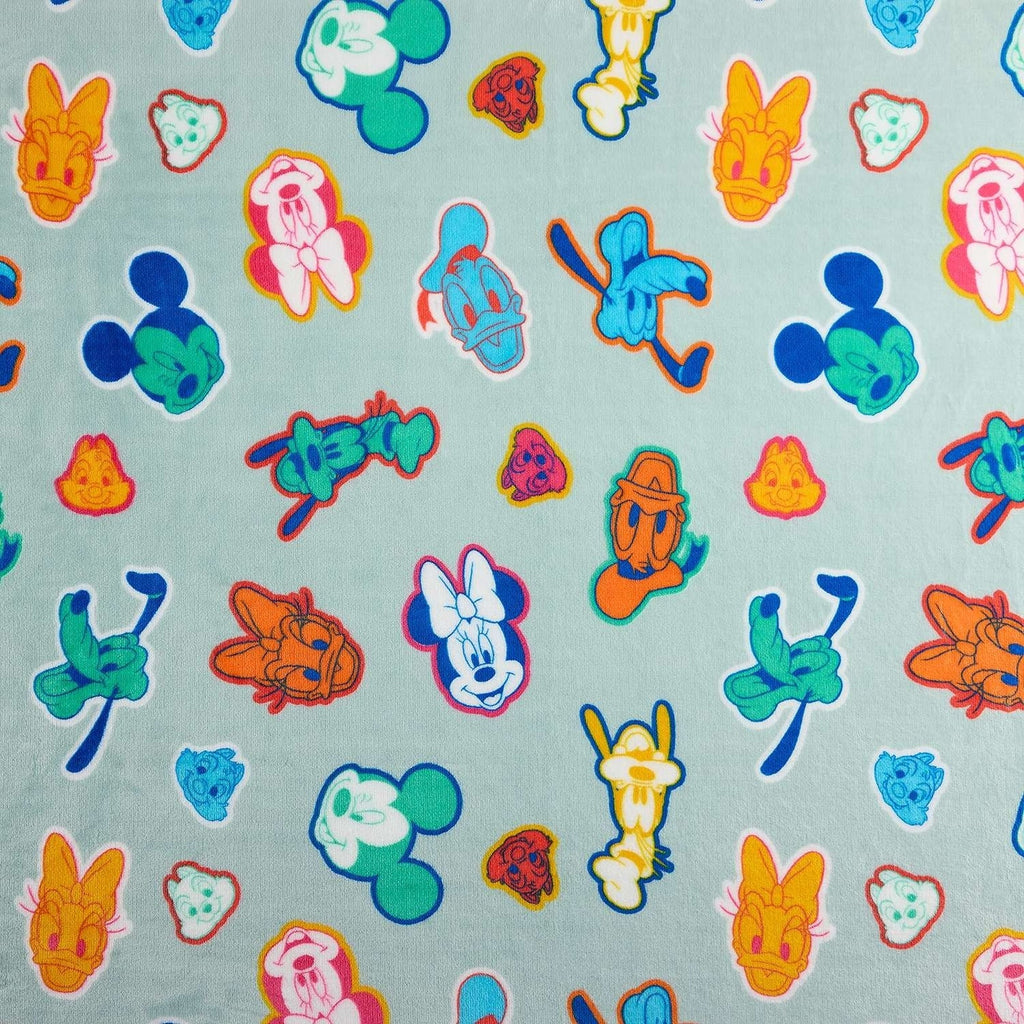 Disney Mickey and Friends Throw Blanket (60"x72") | Supersoft Plush Fleece