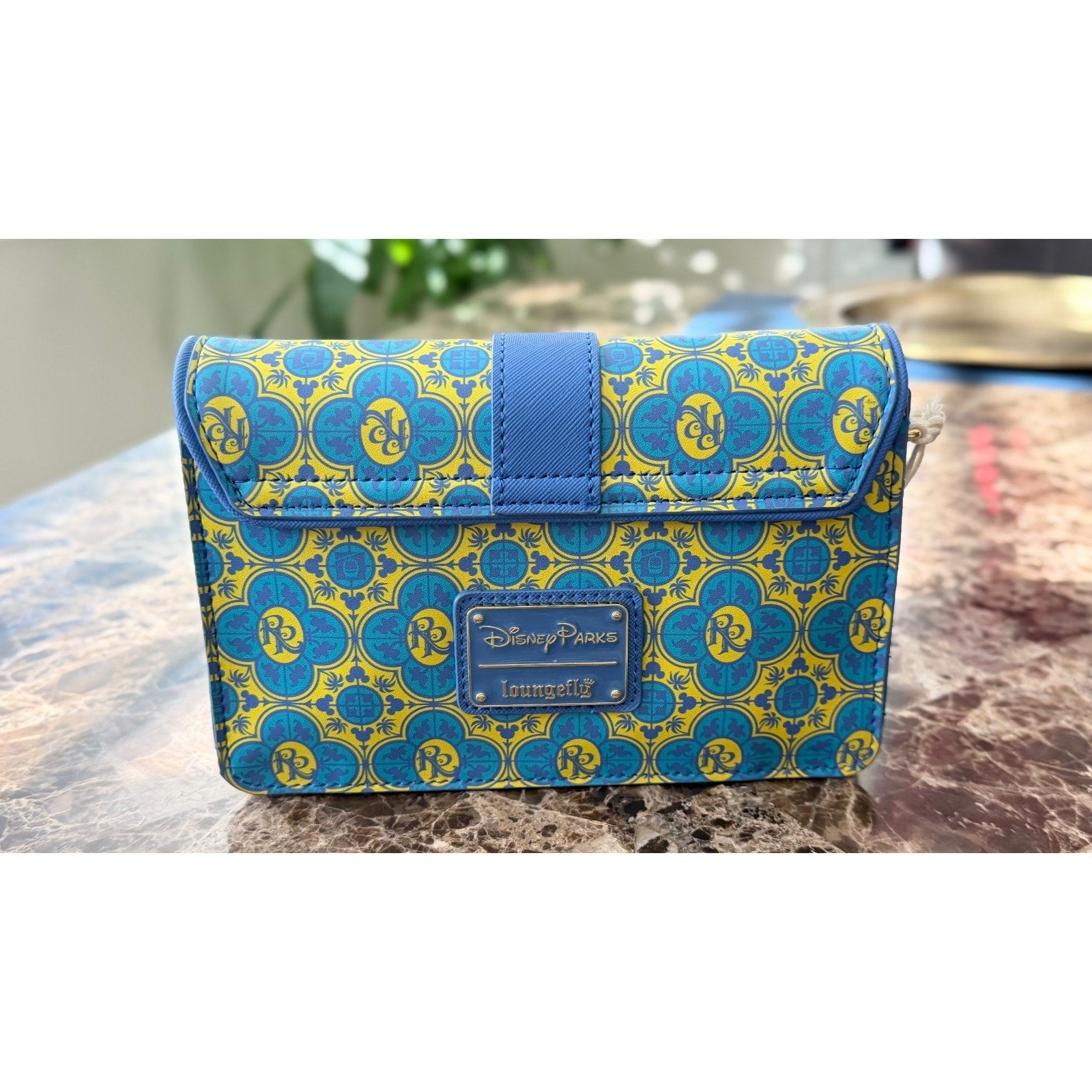 Loungefly x Disney Parks: Riviera Resort Minnie Mouse Crossbody NEW