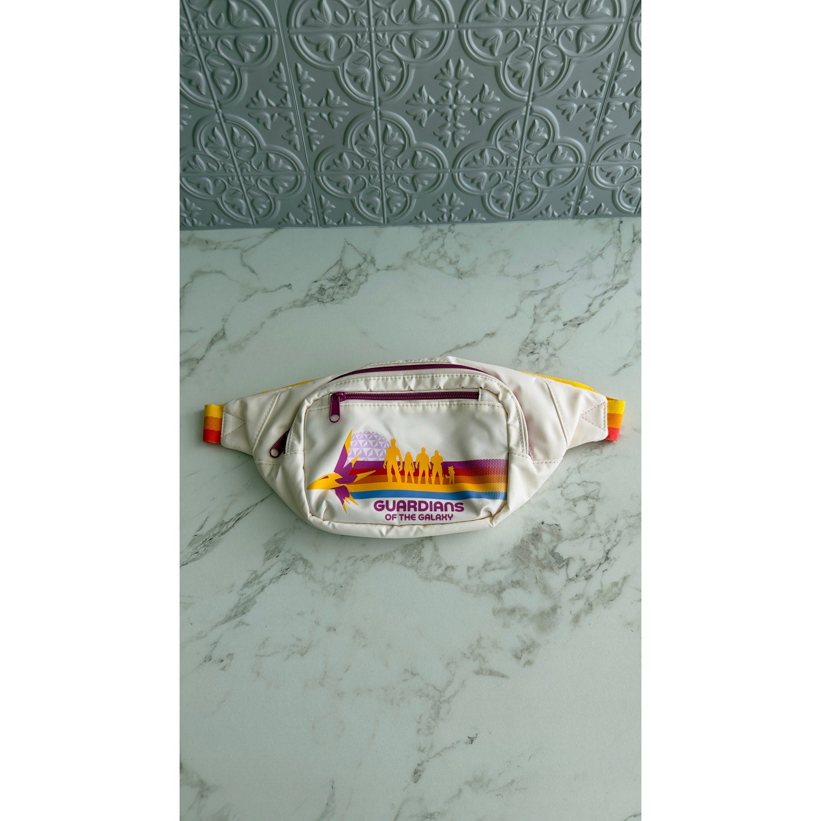 Disney Parks Epcot Guardians of the Galaxy Cosmic Rewind Retro Belt Bag NEW