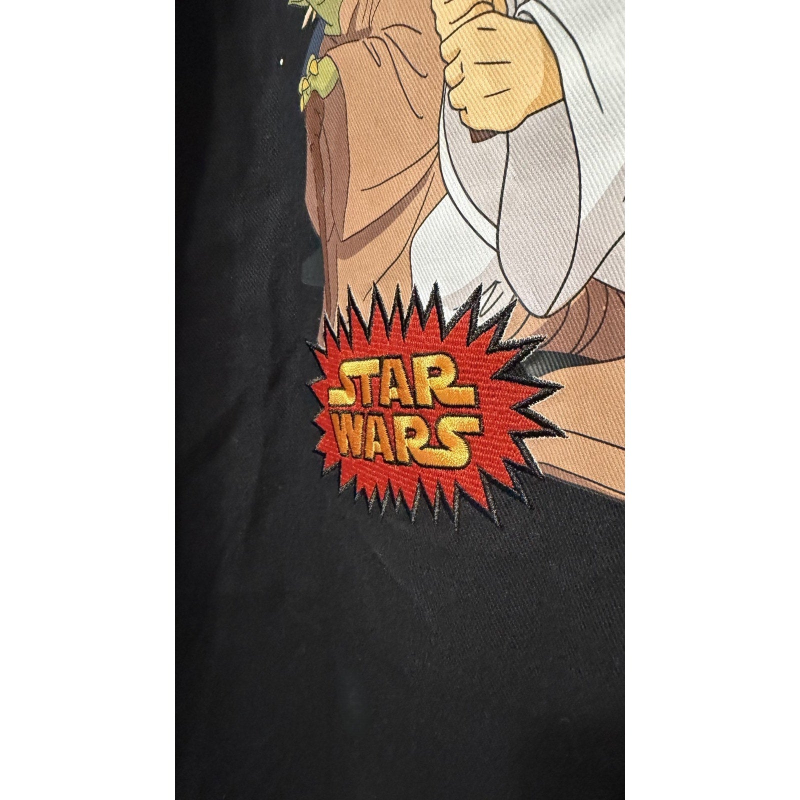 NWT Disney Star Wars Classic Characters Twill Jacket - Adult Large (L)