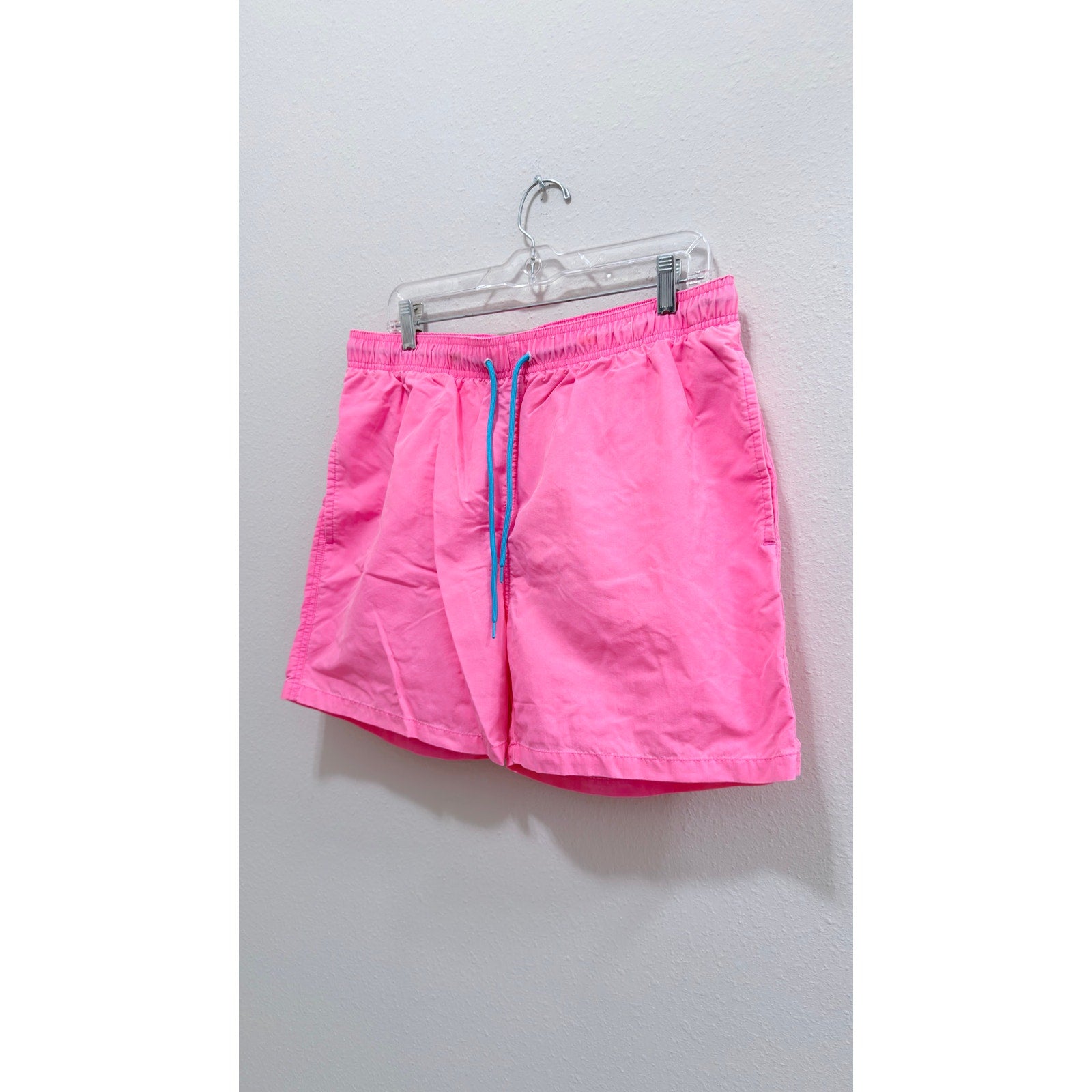 Arizona Jean Co. Men's Solid Pink Swim Trunks – Large Preowned