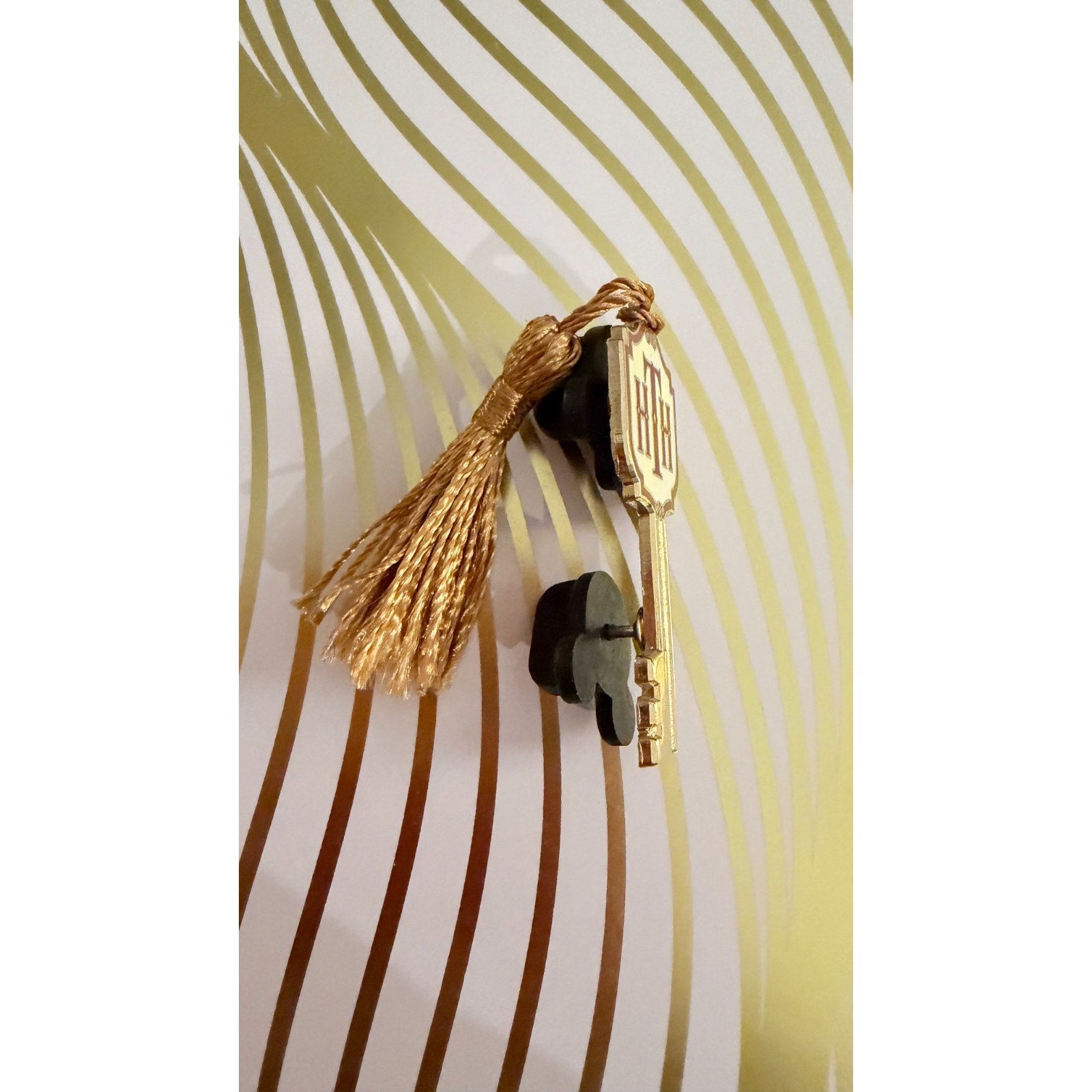 Disney Parks 2014 Haunted Mansion Key with Tassel Pin