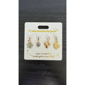Disney Parks "Charmed in the Park" Set of 4 Add-on Charms — NEW