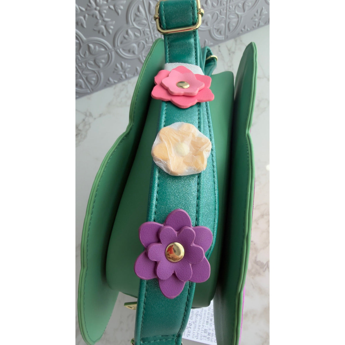 Disney Parks Loungefly 2026 Epcot Flower & Garden Alice Butterfly Bag NWT
