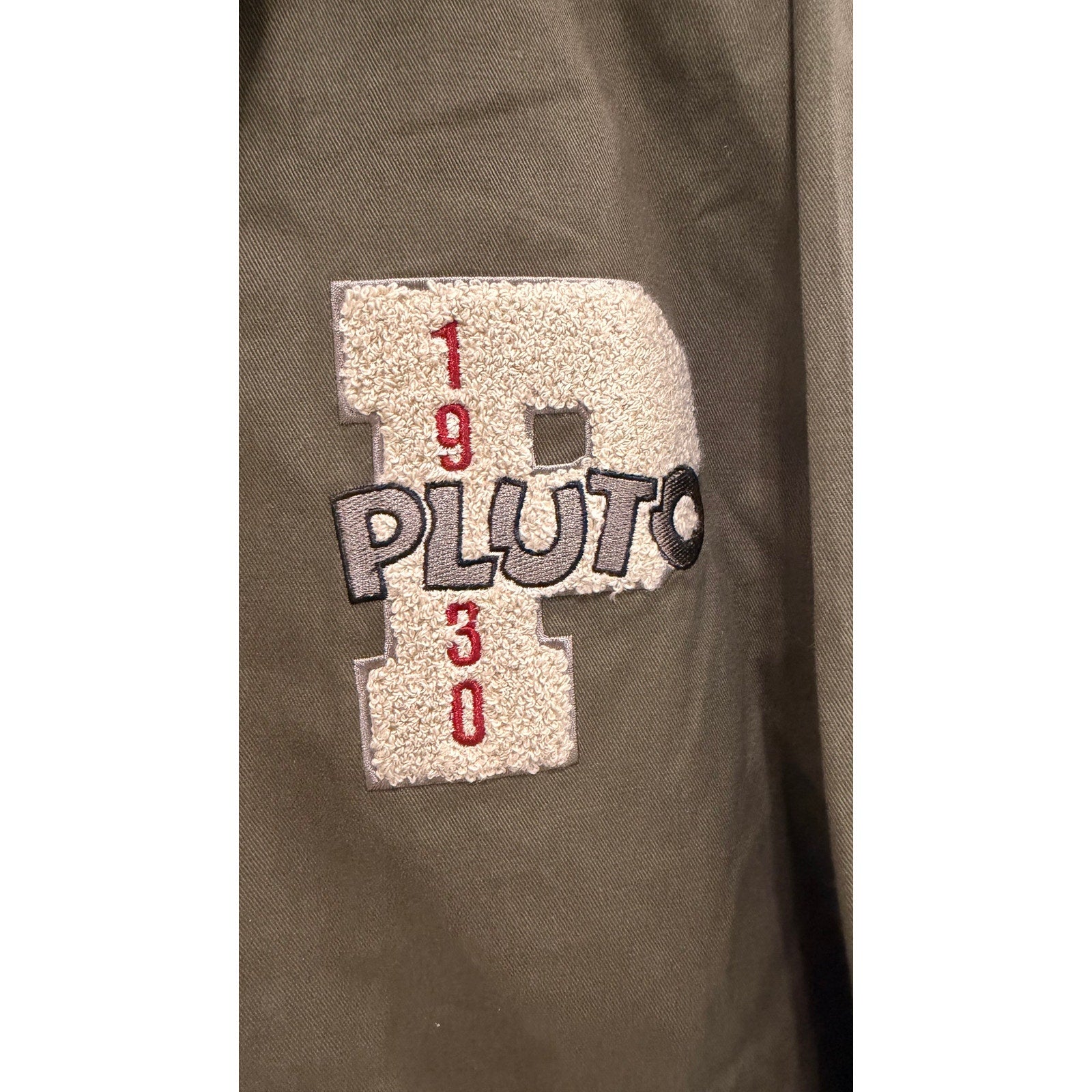 Disney Parks Pluto "Loyal Since 1930" Adult Over-Shirt Jacket Large NWT