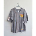 Disney Parks Halloween Mickey Pumpkin Baseball Jersey/Shirt - Large NWT