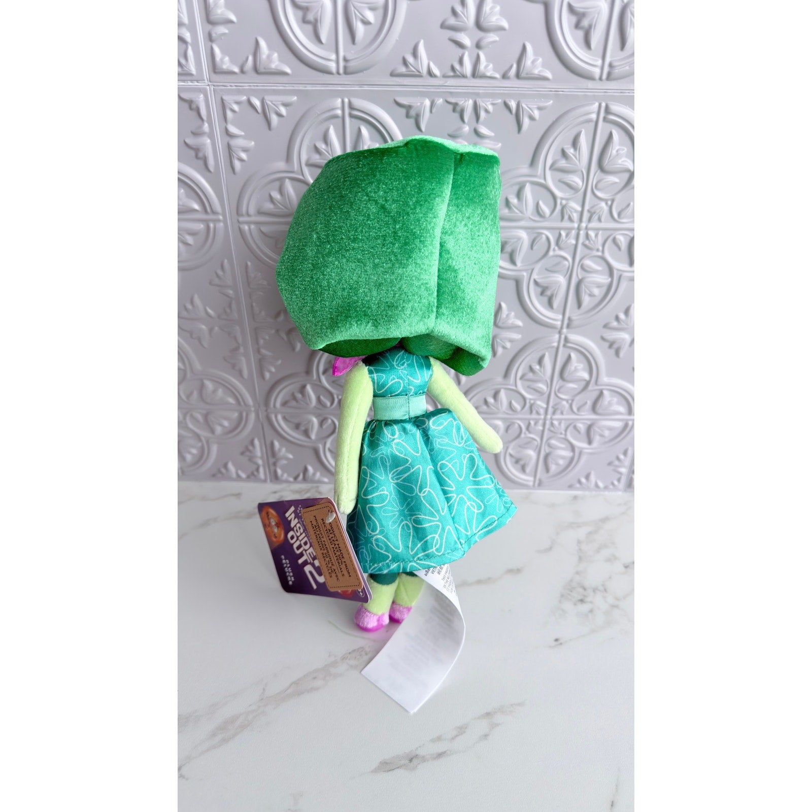Disney Pixar Inside Out 2 Disgust Plush Doll 10" Green Stuffed Animal New