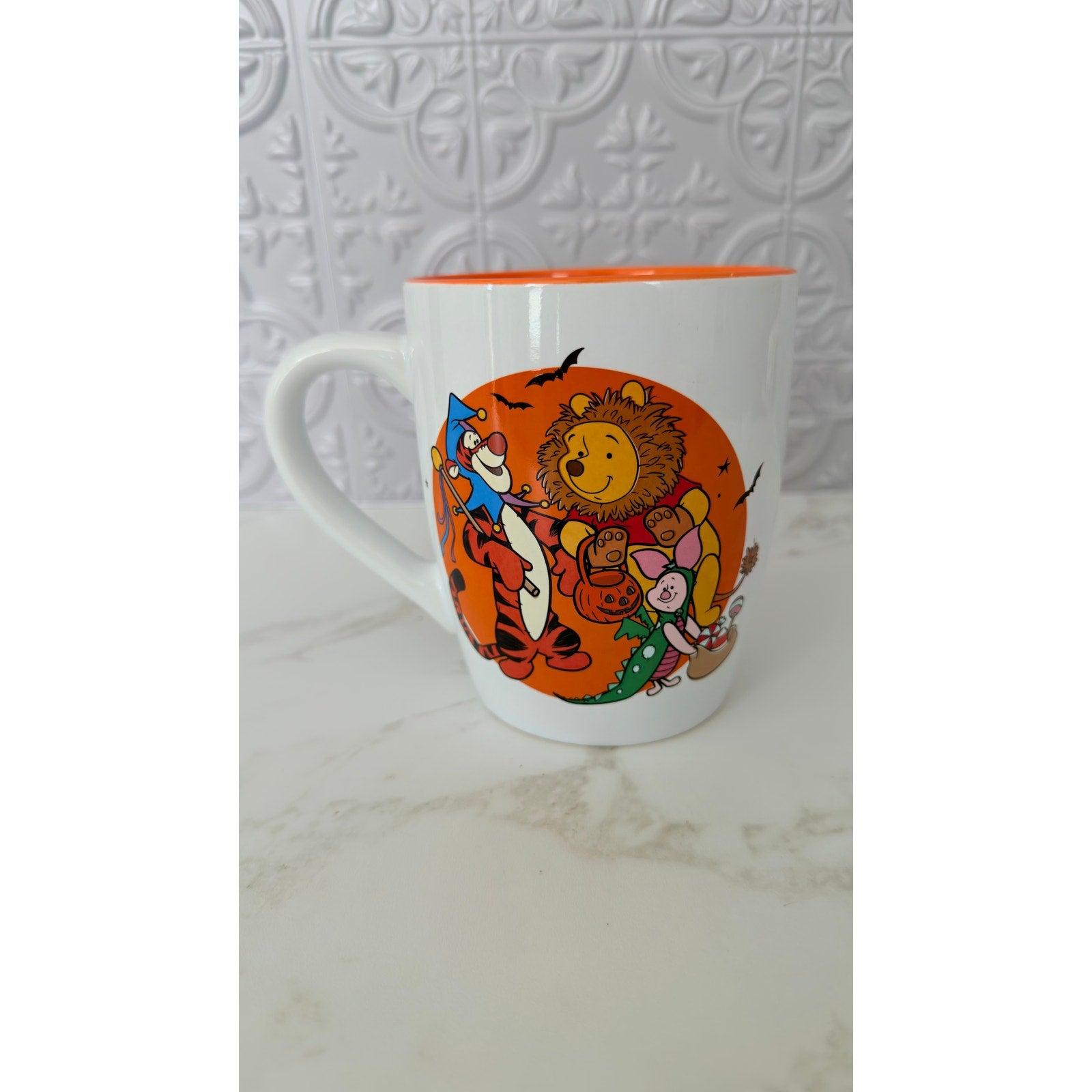 Disney Winnie the Pooh Halloween Costumes Ceramic Coffee Mug 24oz NWT
