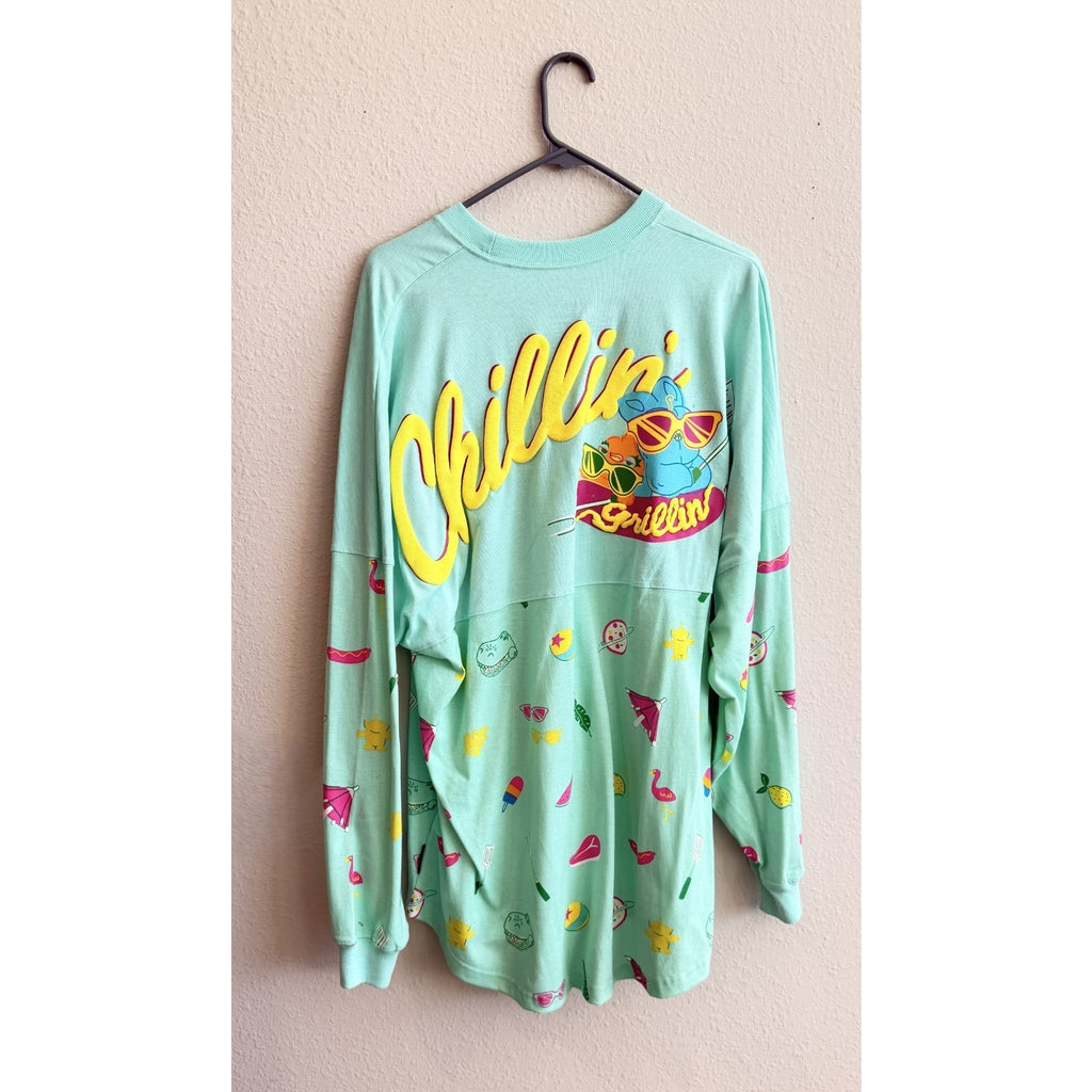 NWT Disney Parks x Spirit Jersey Toy Story "Chillin Grillin" Adults Large