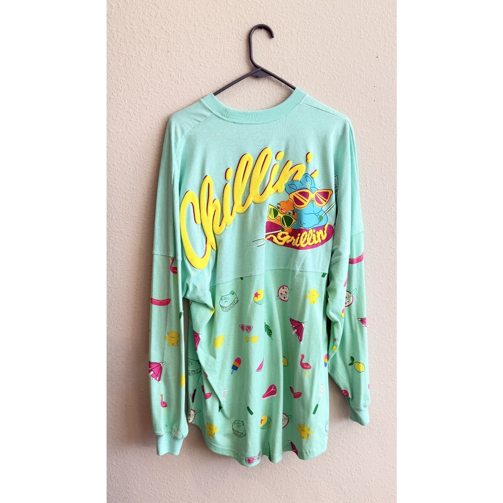 NWT Disney Parks x Spirit Jersey Toy Story "Chillin Grillin" Adults Large