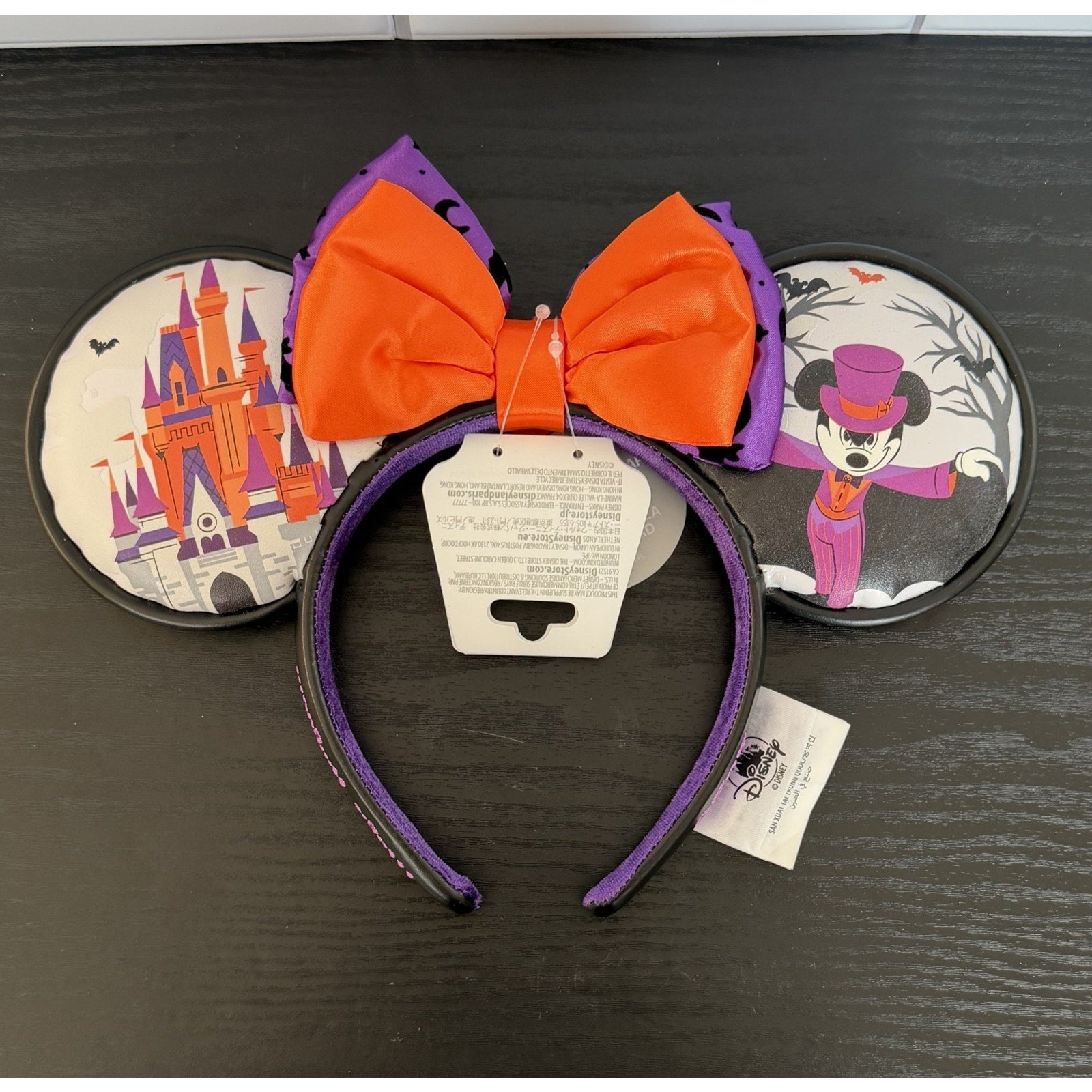 Disney Parks 2025 Mickey's Not-So-Scary Halloween Party Minnie Ears NEW