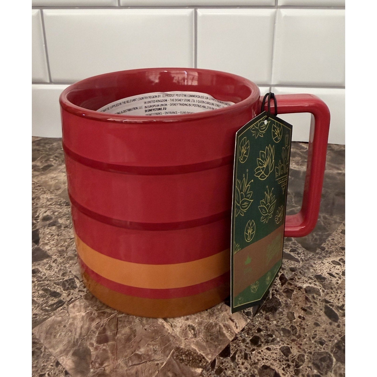 Disney Parks The Princess & The Frog Tiana Restaurant Fund Ceramic Mug NEW