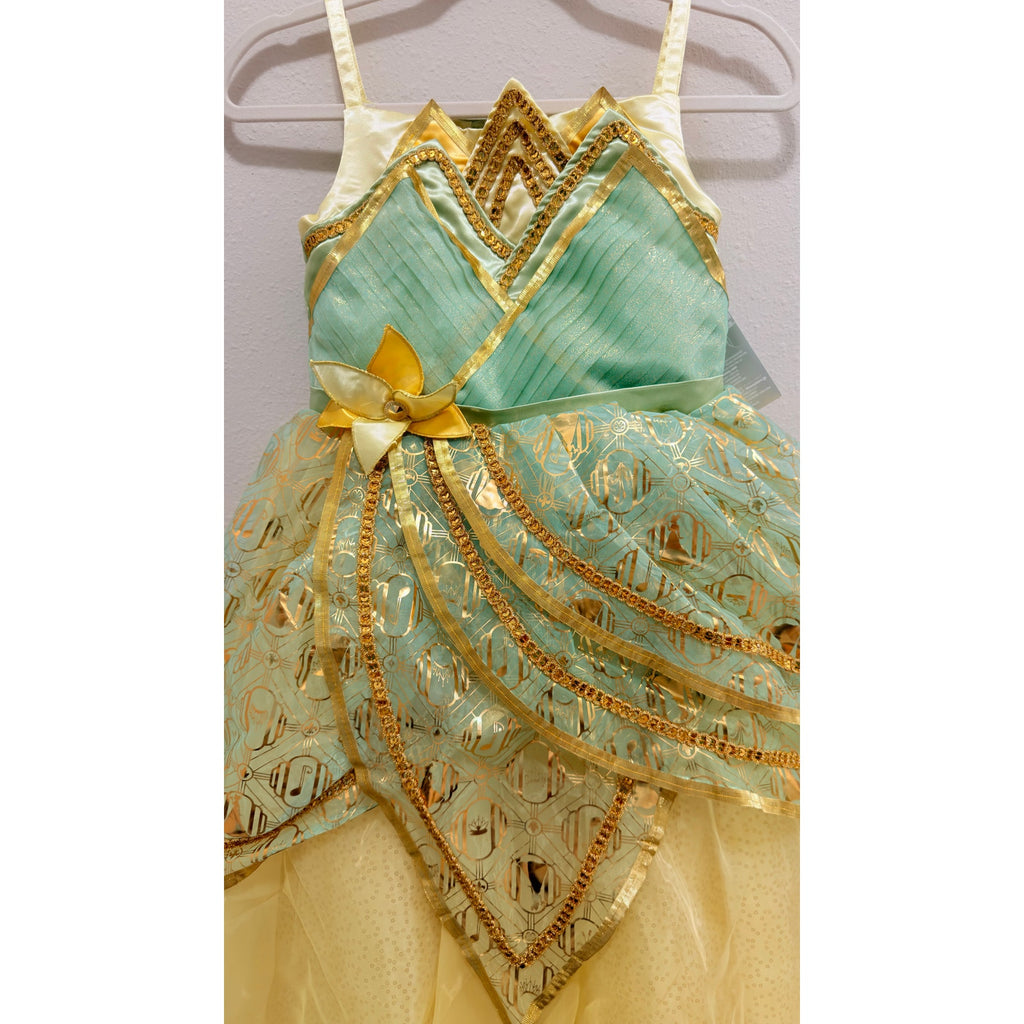 Disney Parks Princess Tiana Costume Dress – Youth Size 7/8 NWT