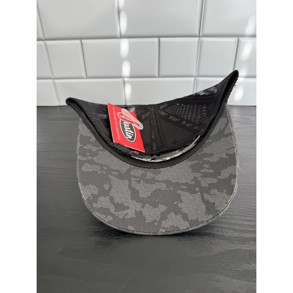 Justin Boots American Flag Camo Mesh Back Cap – NWT