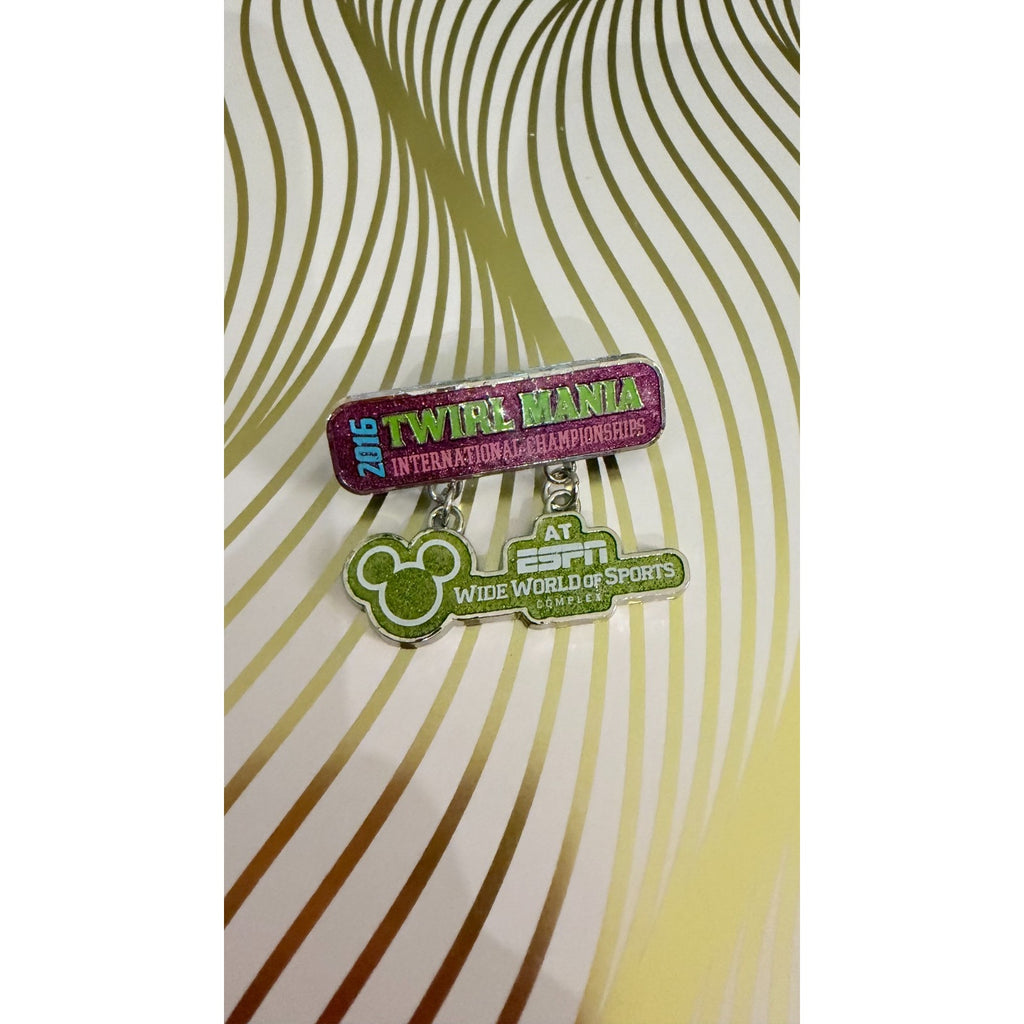 Disney Parks 2016 Twirl Mania Championships Pin