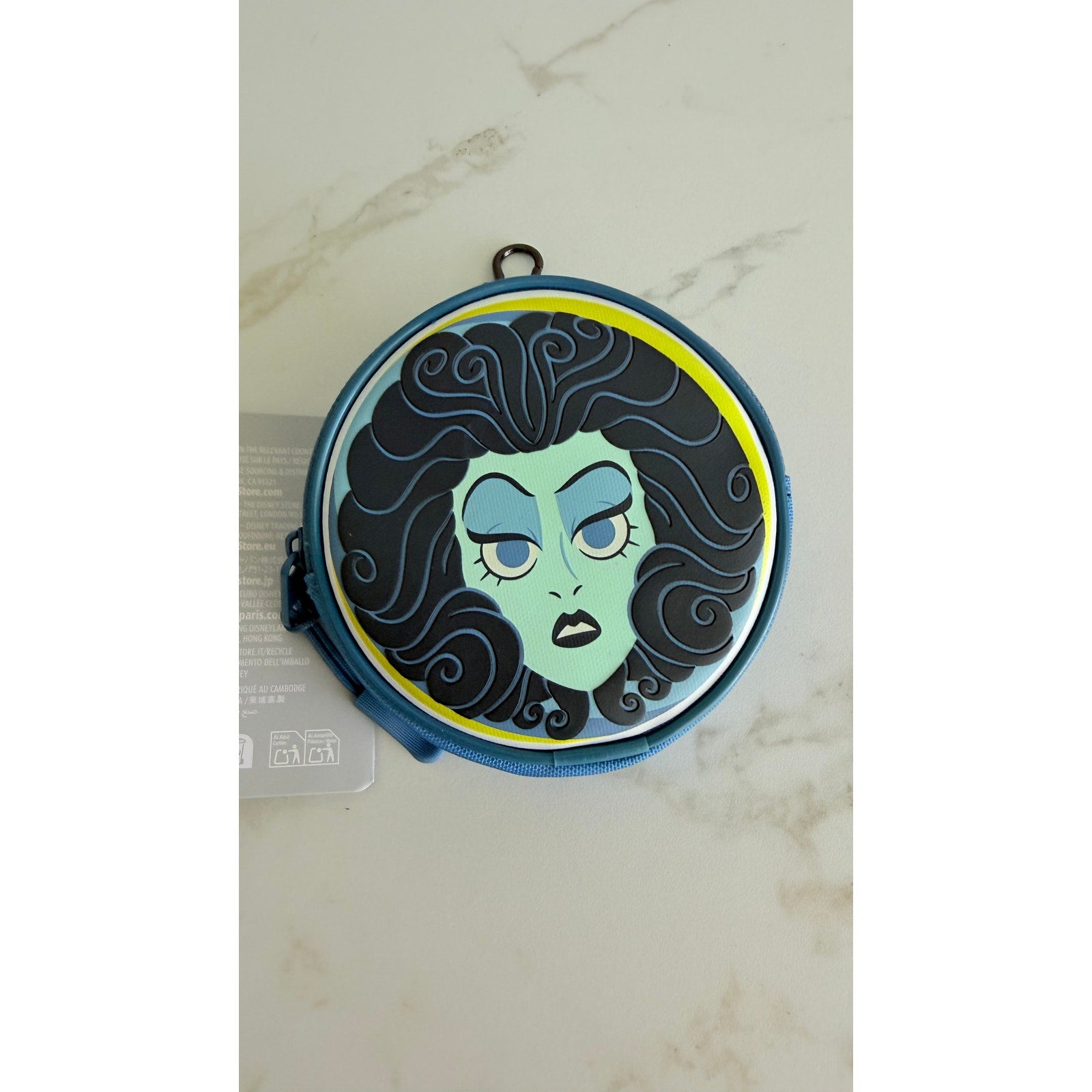Disney Parks Haunted Mansion Madame Leota Coin Purse Bag Charm New