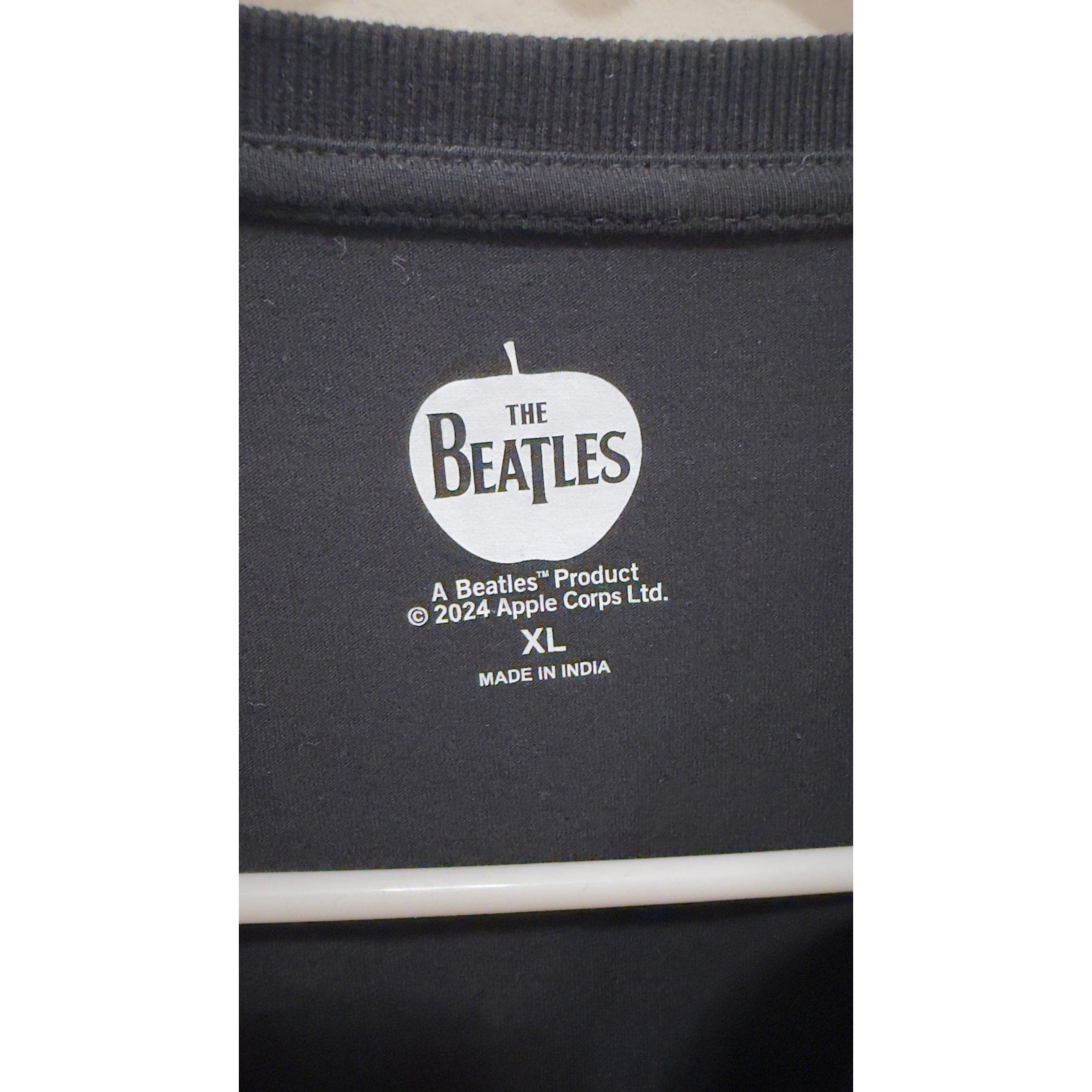 The Beatles Abbey Road Graphic T-Shirt Black Men's Size XL NWT Primark