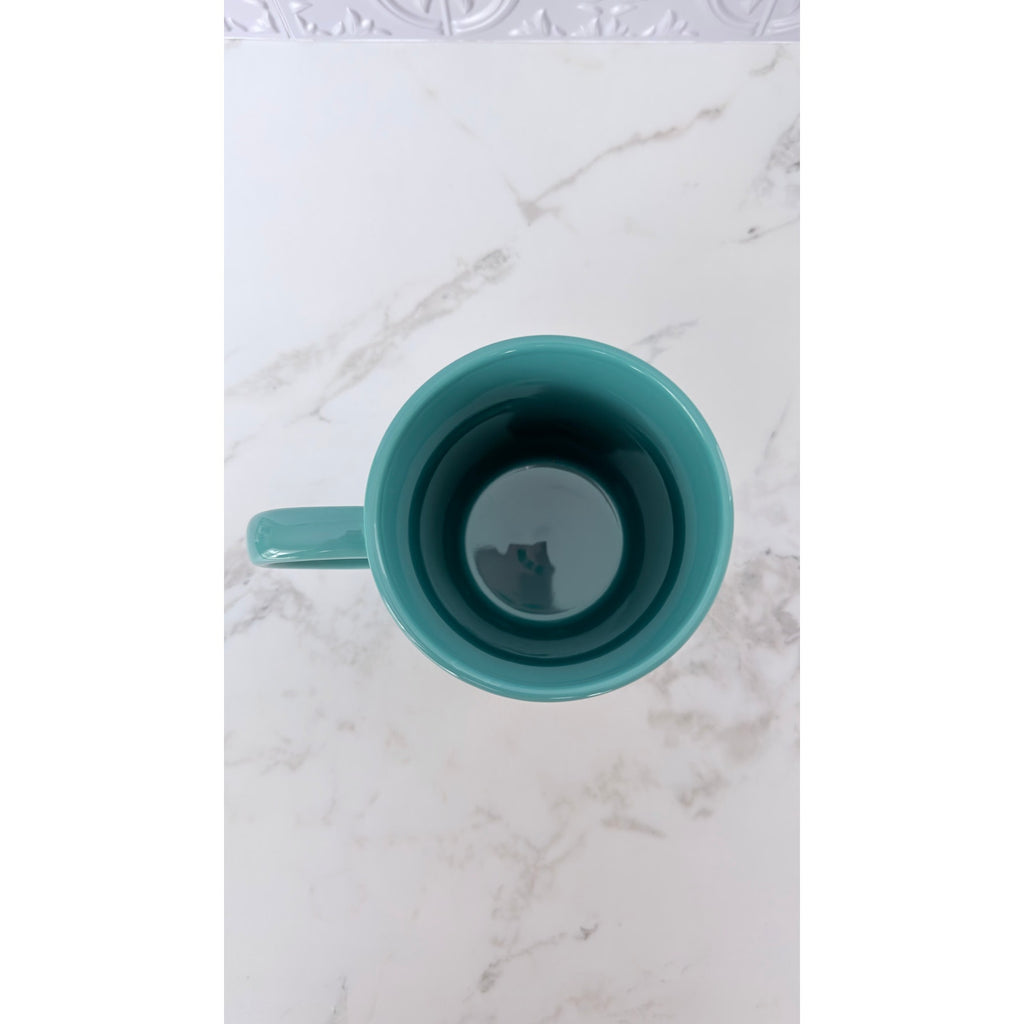 Scooby-Doo! Mystery Machine Retro Teal Ceramic Mug NEW