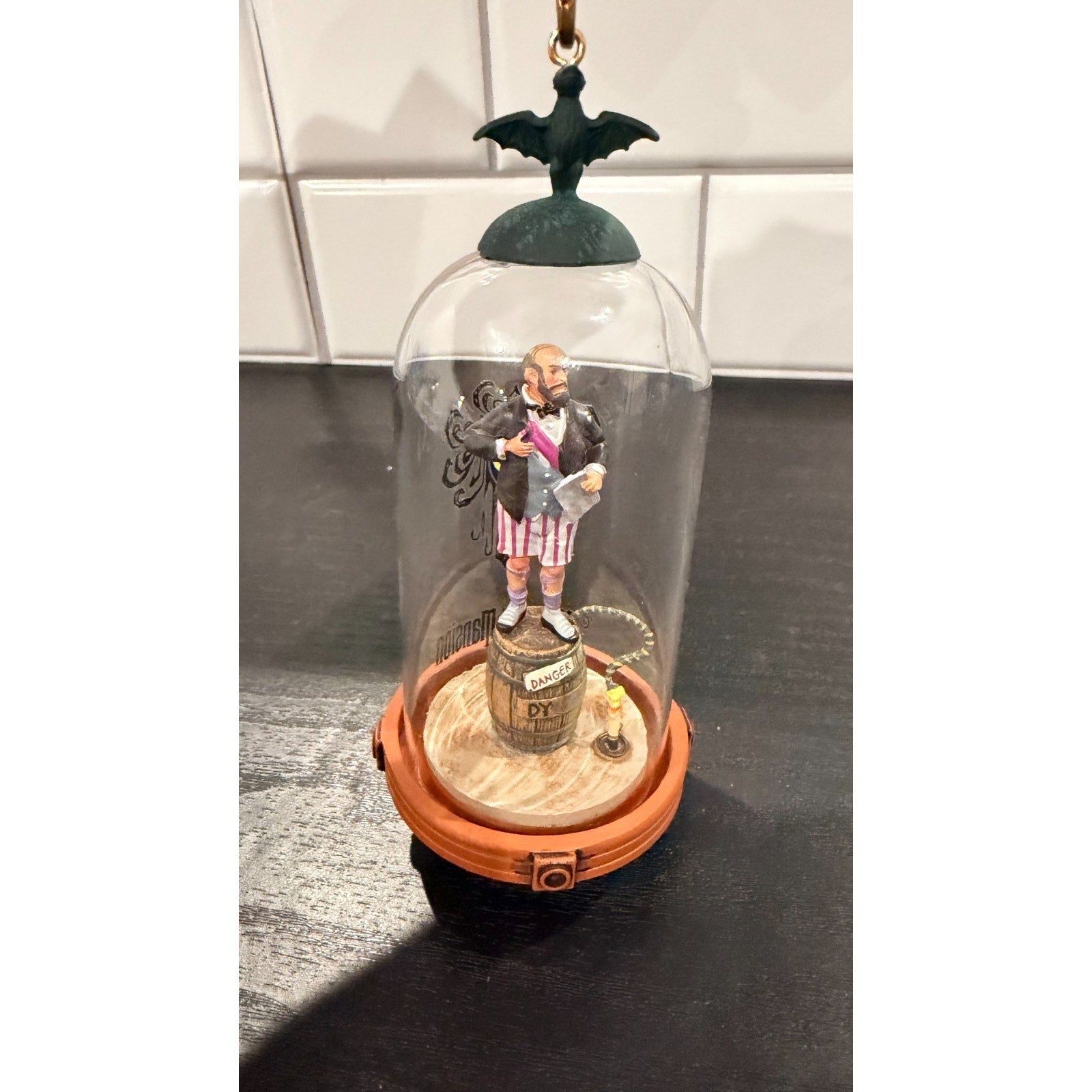 NWT 2024 Disney Parks Haunted Mansion "Alexander Nitrokoff" Sketchbook Ornament