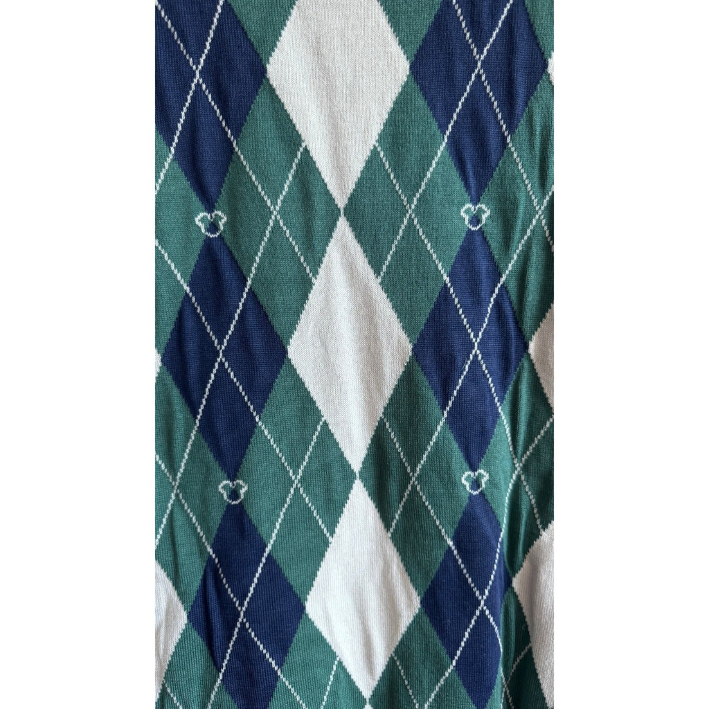 NEW 2025 Disney Parks Mickey Mouse Golf Golf Sweater Vest Men's Large