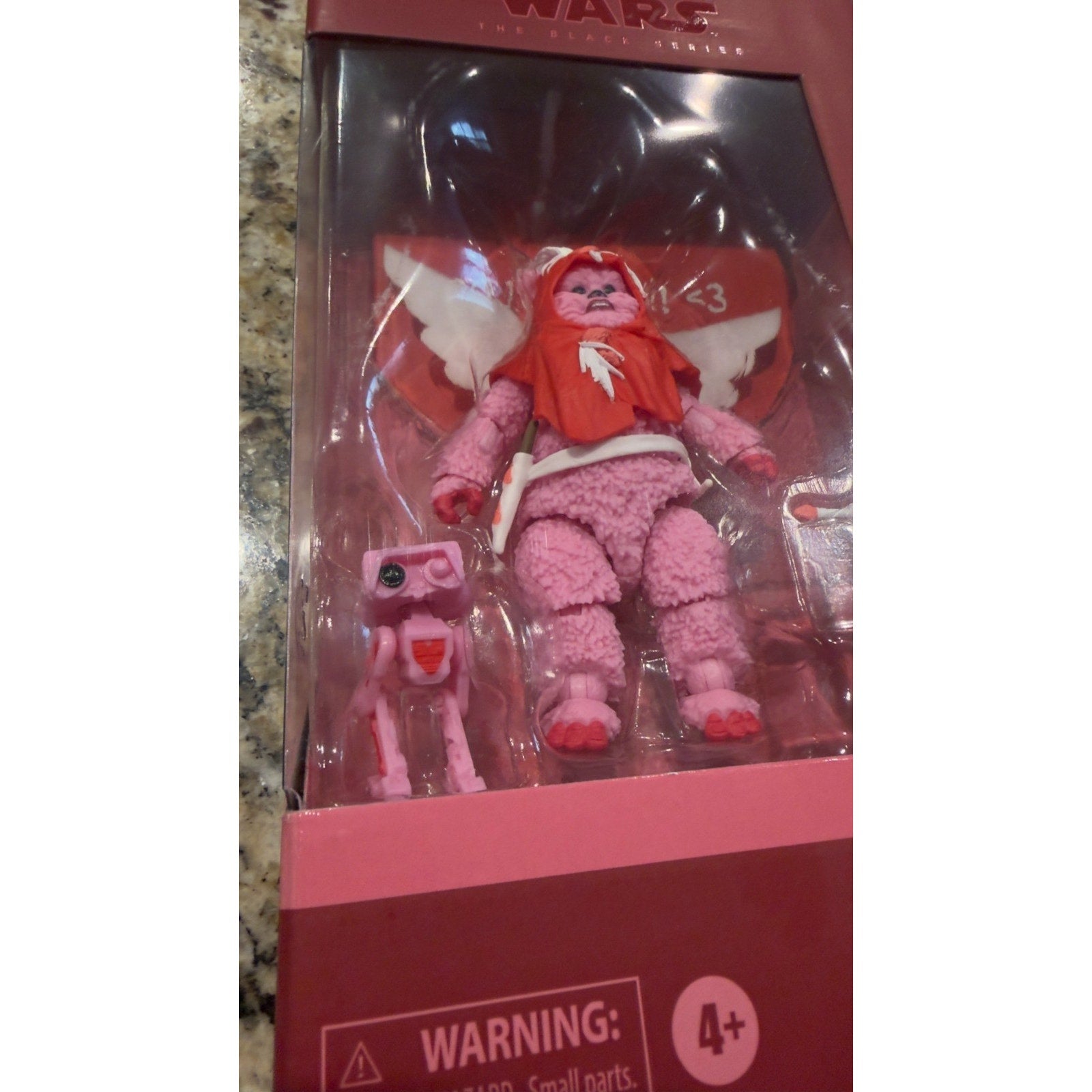 Star Wars The Black Series Ewok (Valentine’s Day Edition) 6" Action Figure NIB