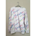 Walt Disney World Pastel Tie-Dye All Over Print Sweatshirt Adult Unisex L