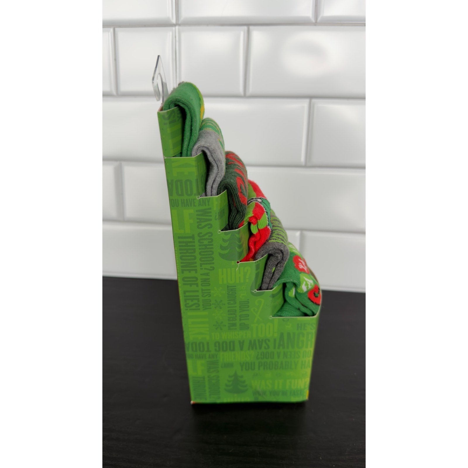 Elf Buddy The Elf Men's Crew Socks (6-Pack) Size 8-12 NEW