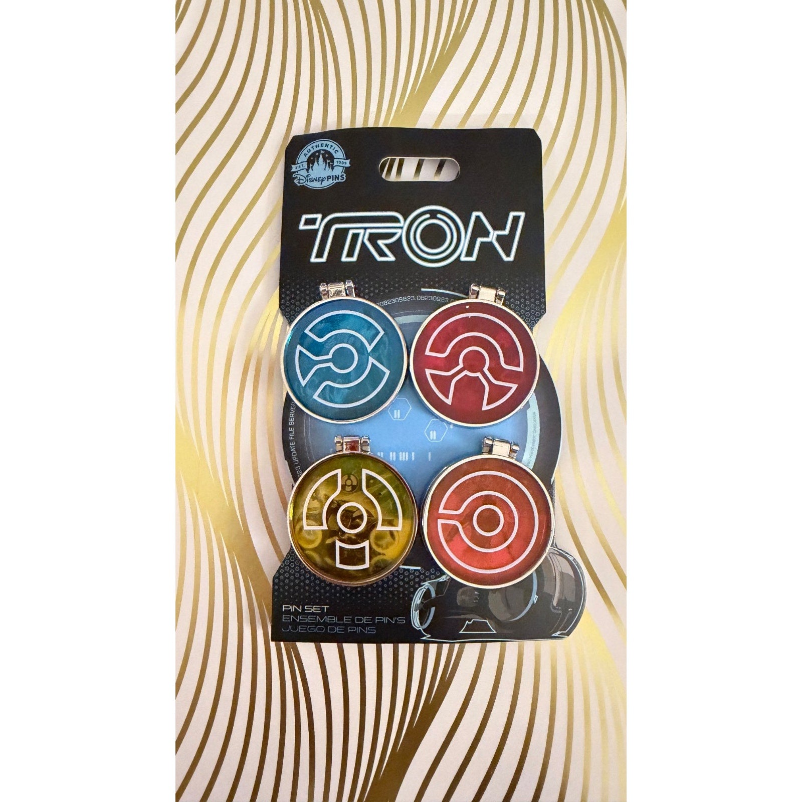 Disney Parks TRON Lightcycle Run Grand Opening Pin Set