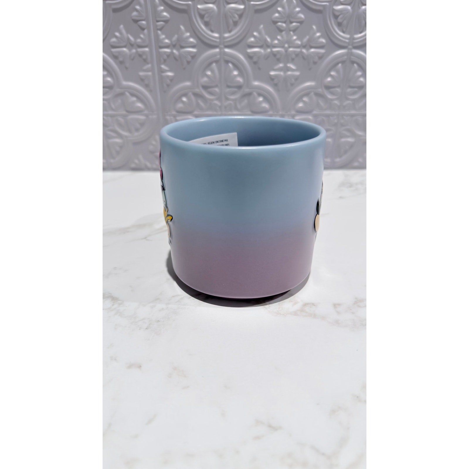 Disney Parks Minnie & Daisy Ombre Ceramic Stoneware Coffee Mug 20 oz NEW