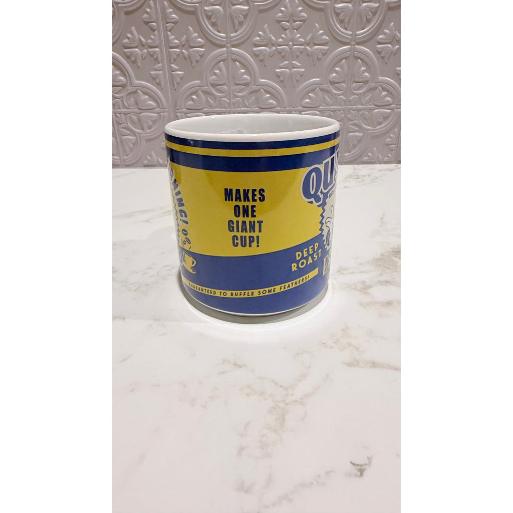 Disney Parks Donald Duck Quacked Roasters Espresso Ceramic Coffee Mug 17 oz NEW