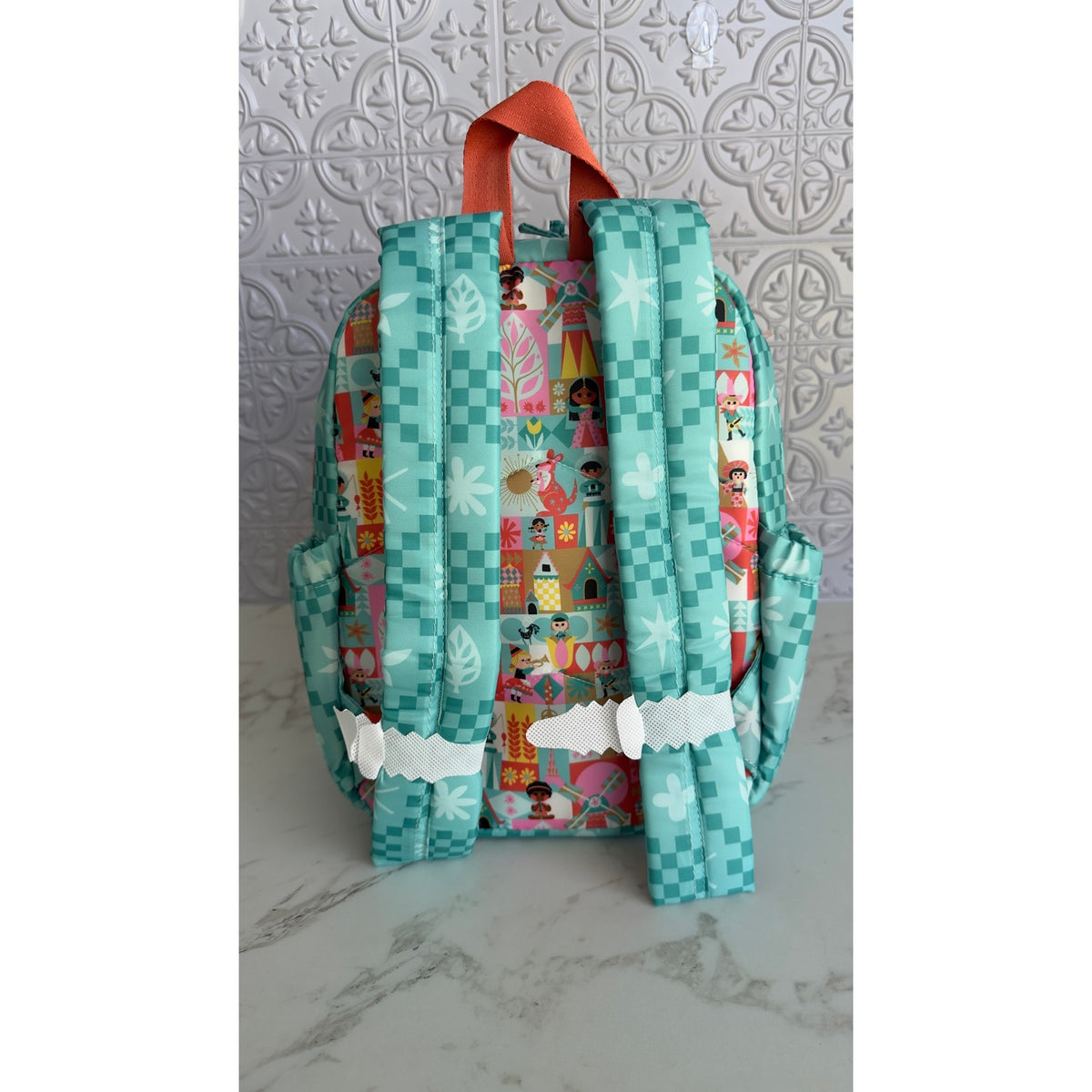 Disney Parks x Lug "It’s a Small World" Volley Mini Backpack - Green - NWT