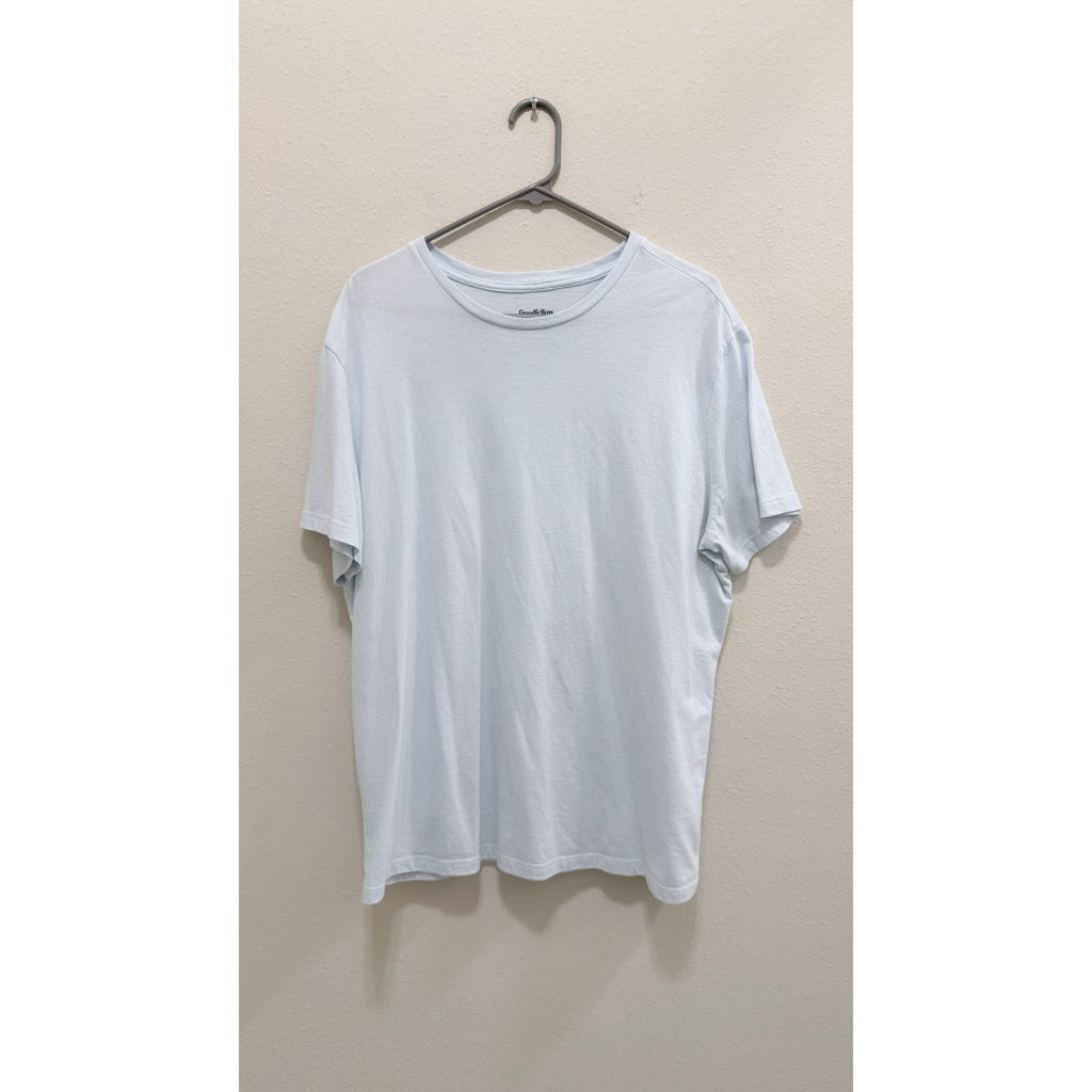 Goodfellow & Co Men's XL Pale Blue Short Sleeve T-Shirt Preowned