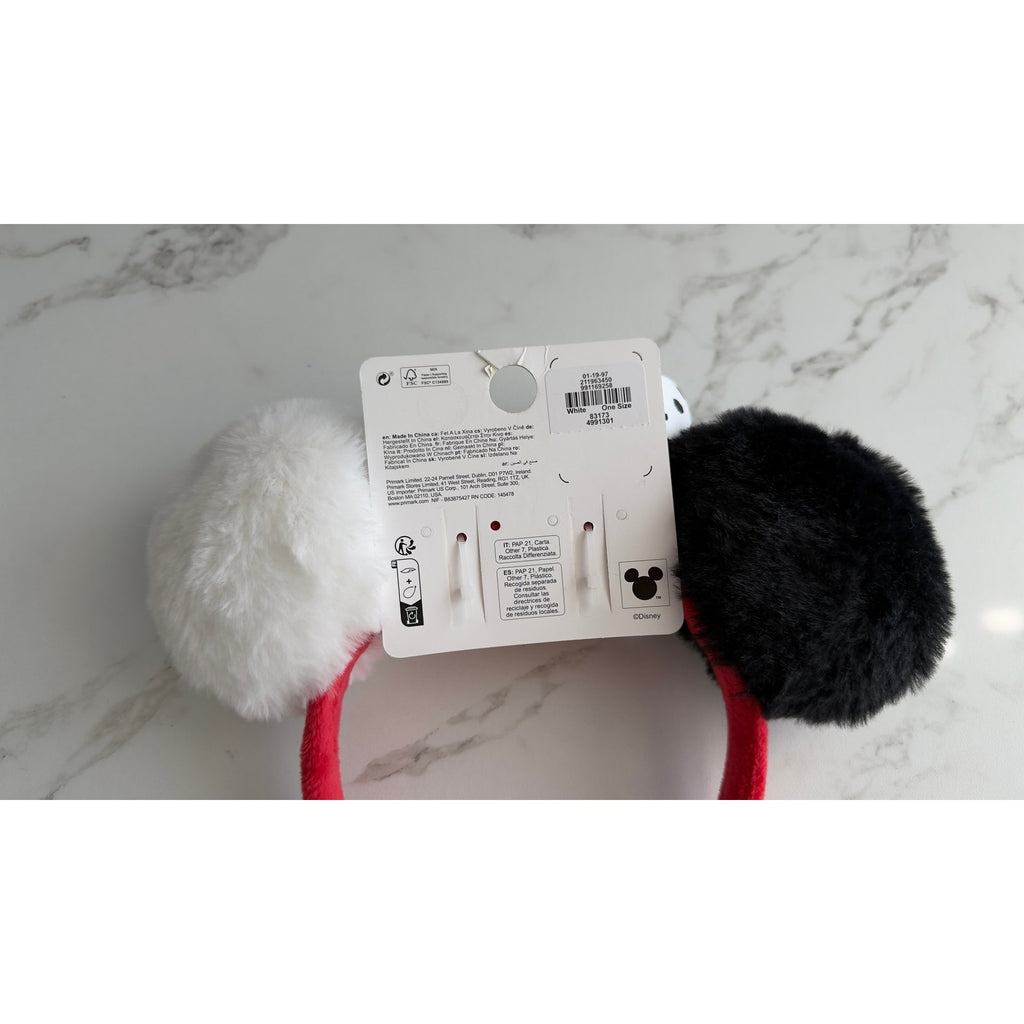 Disney x Primark 101 Dalmatians Fluffy Creulla Ears Headband NWT