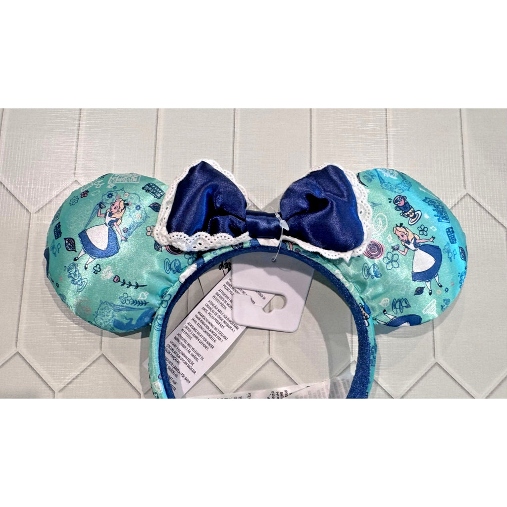 Disney Parks - Alice in Wonderland Epcot UK Pavilion Minnie Ears NWT