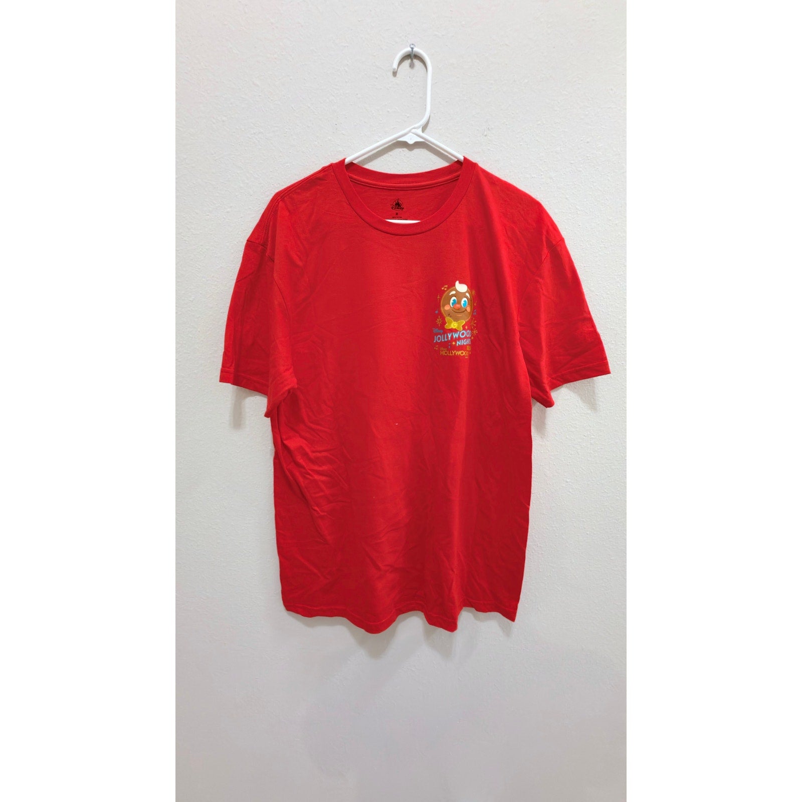 NWT Disney Jollywood Nights 2025 Ollie the Gingerbread Man Tee - X-Large