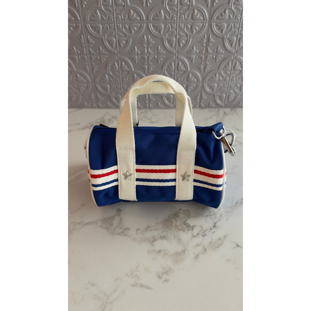 Converse Chuck Taylor Mini Duffel Shoulder Bag Blue Crossbody Purse NEW