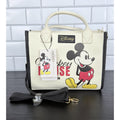 Primark x Disney Mickey and Friends Faux Leather Tote Bag NWT