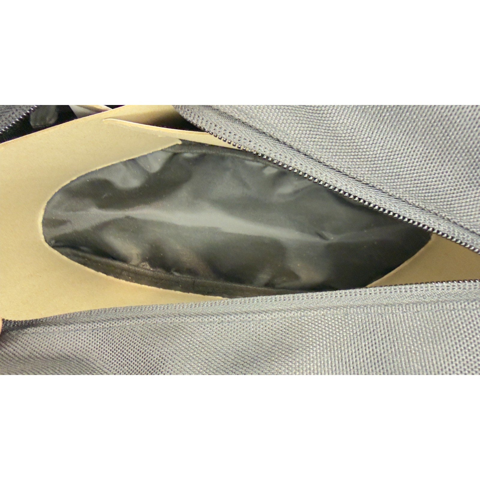 Hurley Men's Toiletry Bag Travel Bag With Zipper Side Pocket Heather Gray NWT