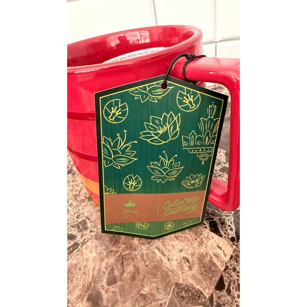 Disney Parks The Princess & The Frog Tiana Restaurant Fund Ceramic Mug NEW
