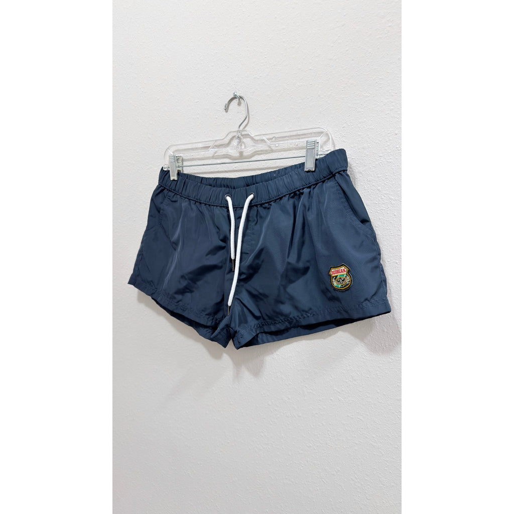 Seobean Men's 3" Inseam Swim Trunks Navy Blue Size XL NWOT