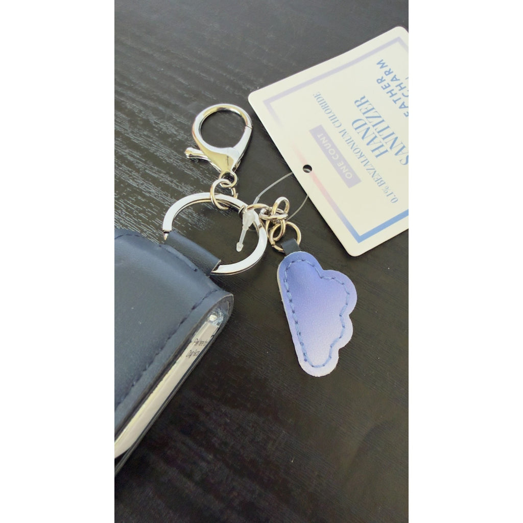 NWT Bullseye's Playground™ Sanitizer Key Chain Navy