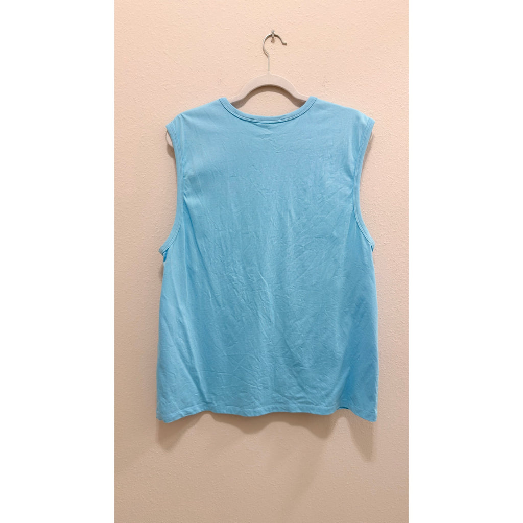 Disney Parks Cars Dinoco Filling Stations Tank Top Sleeveless Shirt Large NWT